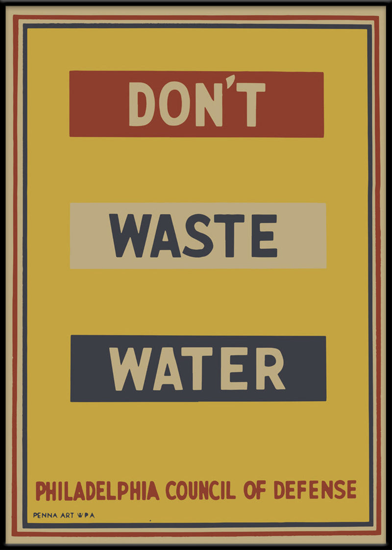 Don't Waste Water