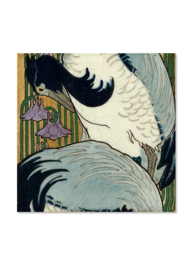 Tile with Heron II.