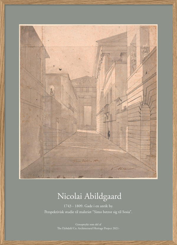 Nicolai Abildgaard - Gade i en antik by